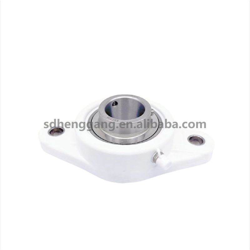 SSUCFLPL201-8 Bearing Thermosplastic 2-Bolt Flange Bearing UCFL201-8 with Stainless Steel Insert Ball Bearing UC201-8 for 1/2"