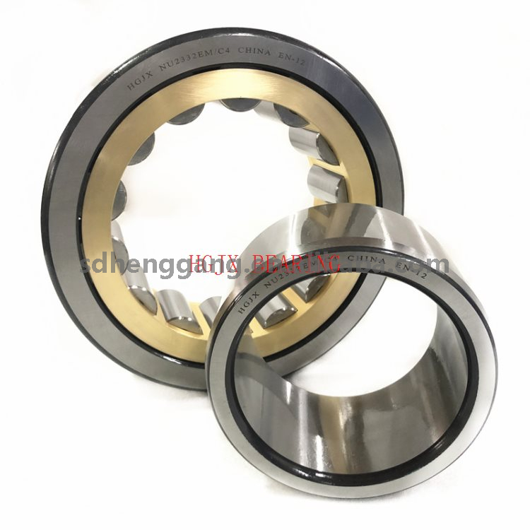 China HGJX NU2332EM/C4 Cylindrical Roller bearing N NF NJ NU Series Conveyor Roller Bearing NU2332EM for Engineering Machinery